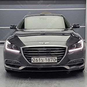 제네시스 G80 중고 제네시스 중고 가격 회색 2018년식 3.3 GDI AWD 프레스티지 중고자동차