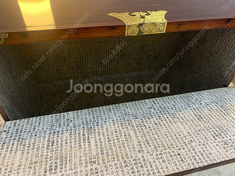 반닫이 고가구 원목 가로 700 상태깨끗--4