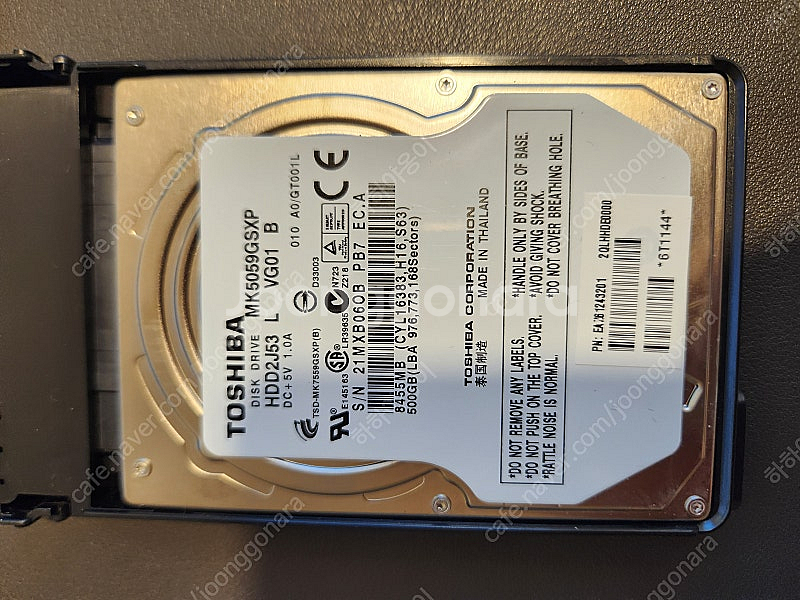 IPTIME HDD3225 + Toshiba 500GB...--0