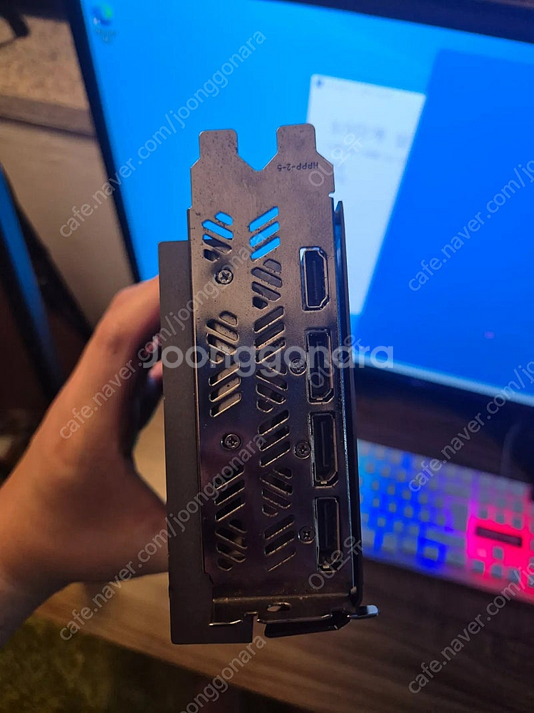 컬러풀 RTX3070TI 8GB 3팬 그래픽카드--1