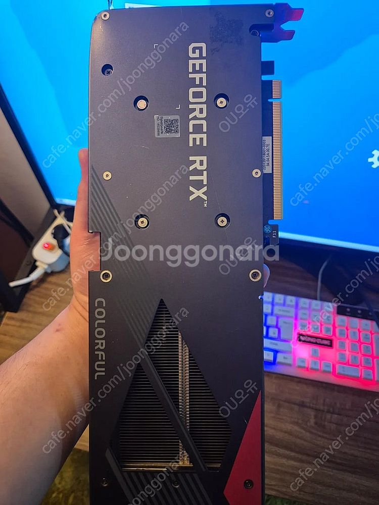 컬러풀 RTX3070TI 8GB 3팬 그래픽카드--2