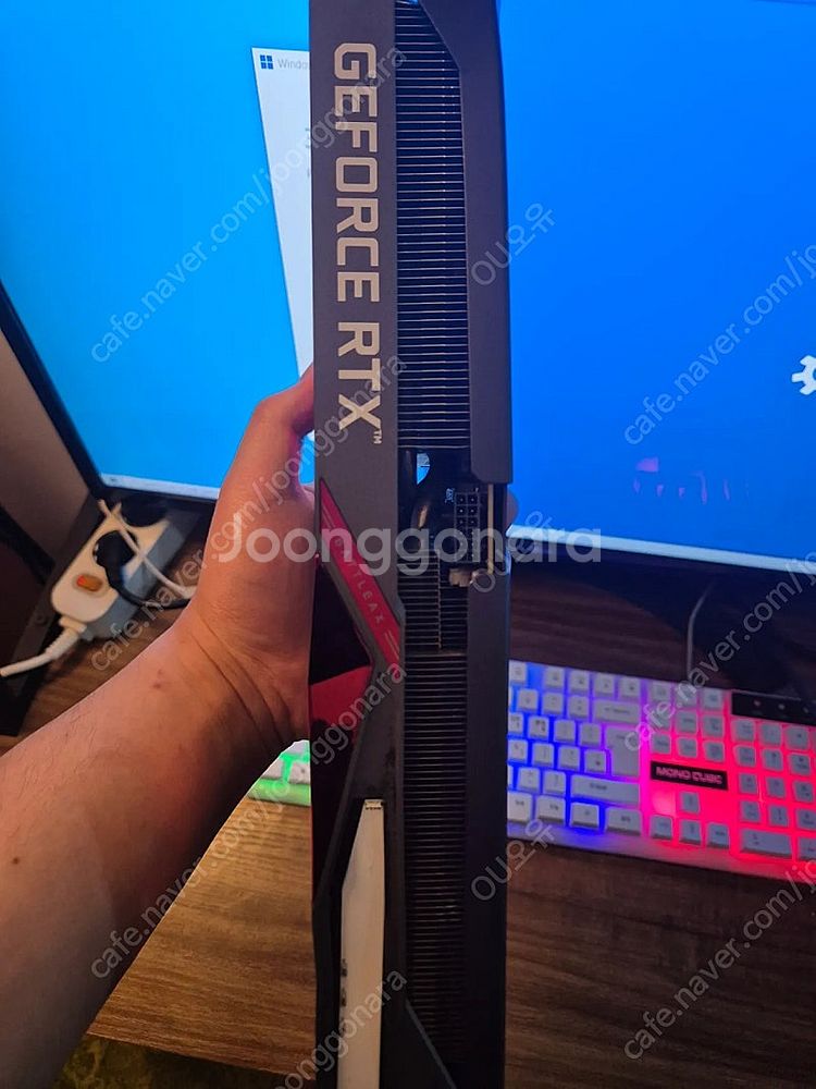 컬러풀 RTX3070TI 8GB 3팬 그래픽카드--3
