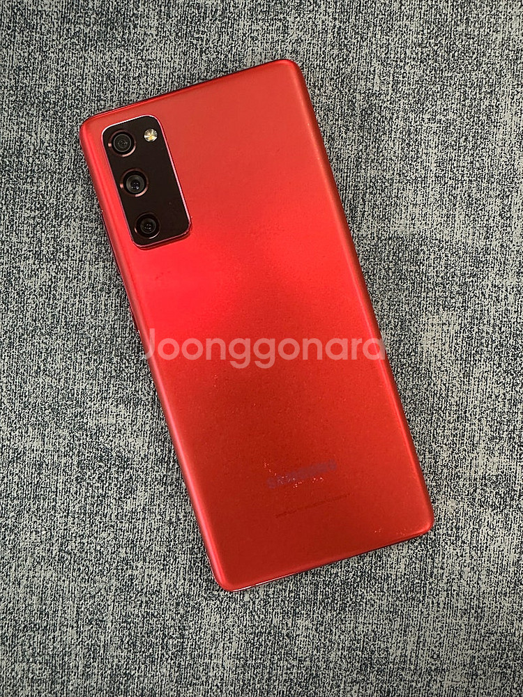 갤럭시S20FE 128기가 레드색상 21년 11월개통 ...--0