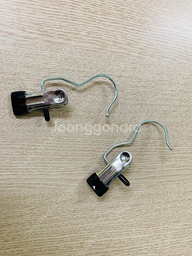 외집게 걸이 논슬립 외발 옷걸이 한쪽 집게 옷걸이 바지...--0