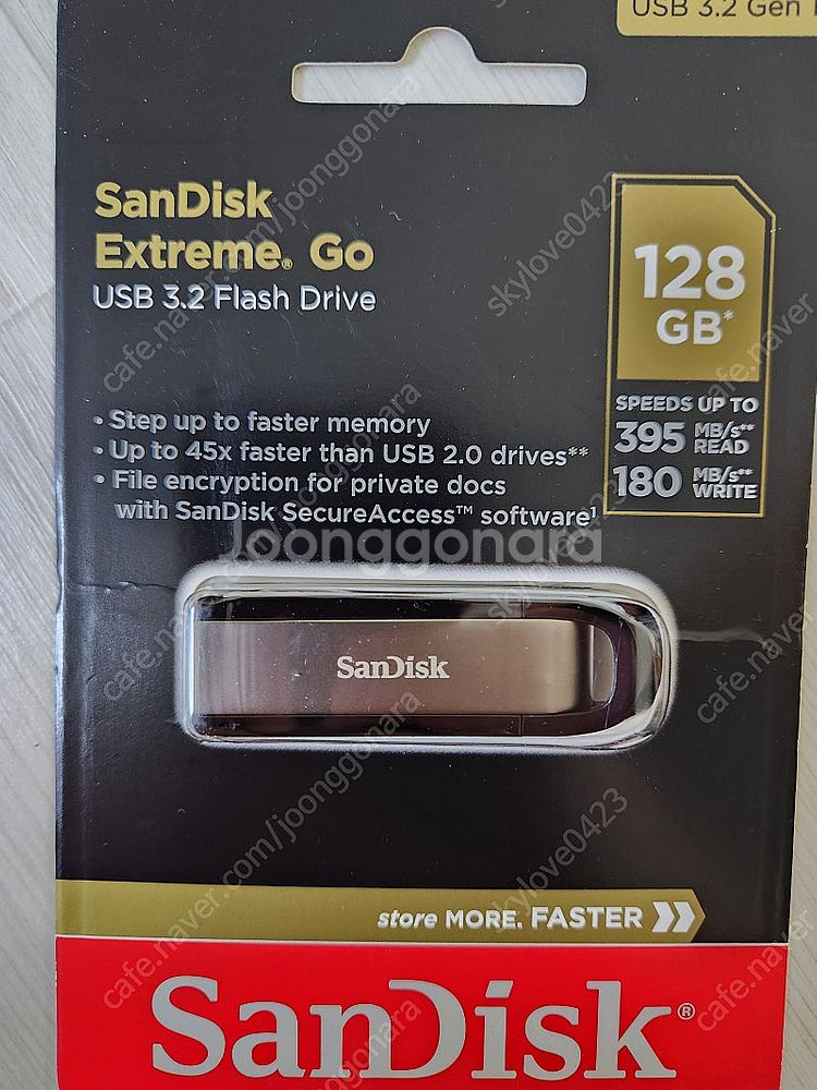 샌디스크 Extreme Go USB 3.2 128GB ...--0
