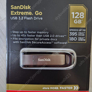 샌디스크 Extreme Go USB 3.2 128GB 미개봉 택포