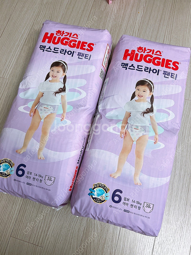 하기스 6단계 맥스드라이 여아용 팬티형 기저귀 38매 ...--0