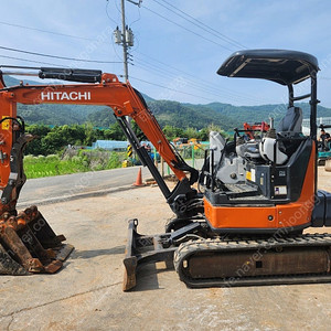 중고굴삭기 히타치 ZX35 MT집게 버켓3종