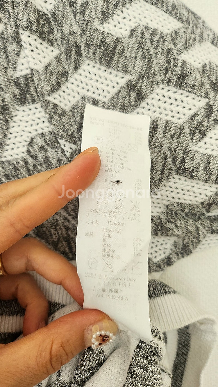 비비안웨스트우드 반팔 니트 XS/44~55--6