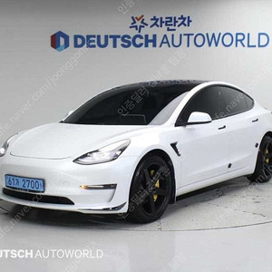 모델3 중고 테슬라 중고 흰색 2021년식 롱 레인지 광이 번쩍번쩍