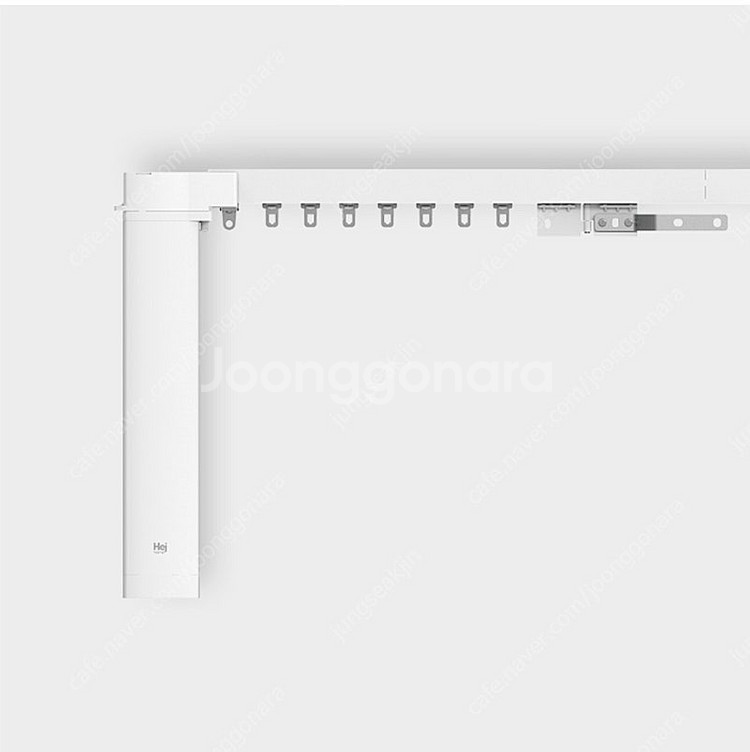 헤이홈 전동커튼 레일+모터 팝니다. (가로 442cm ...--4