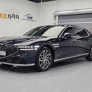 제네시스 G90 중고 제네시스 중고 가격 파란색 2022년식 83,207km 3.5T GDI AWD 개인사업자 차량구매