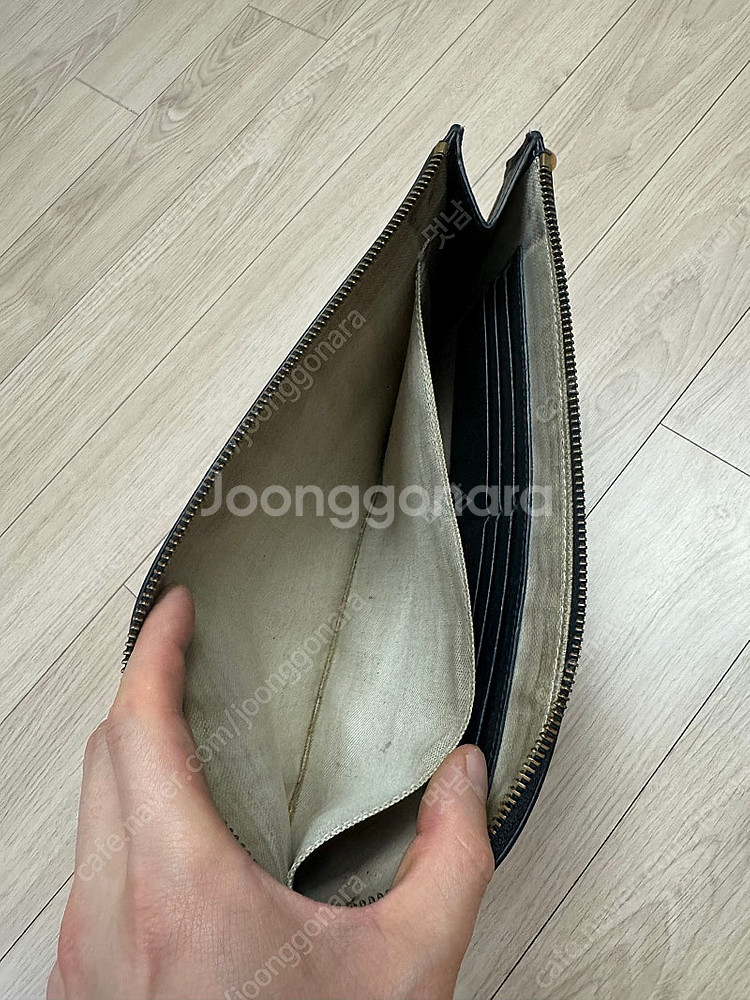 구찌 GUCCI GG 마몬트 레더 파우치 475317 ...--1
