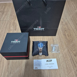 티쏘 씨스타 1000 36mm 블루 T120.210.11.041.00 팝니다