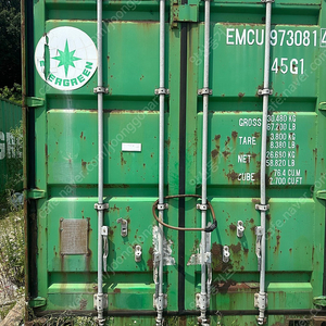 대형 컨테이너 7개, 개별 및 일괄판매 (40피트 하이큐빅)