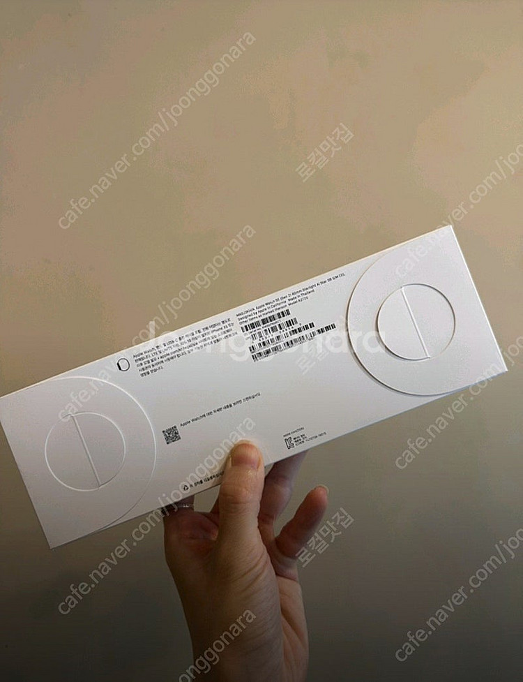 애플워치 SE2 미드나이트(블랙) 44mm GPS 미개...--1