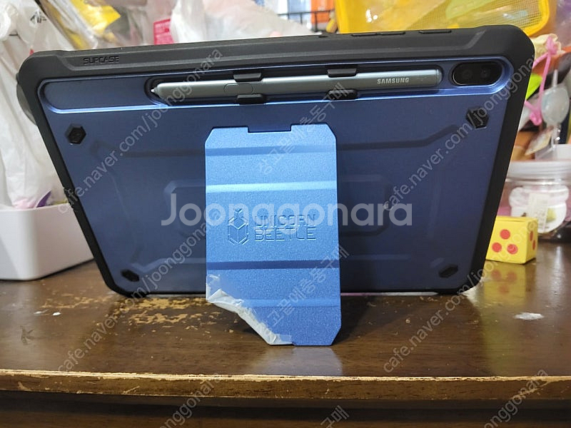 갤럭시탭s6 5g 기기+전용s펜+케이스2개+보호유리1개--1