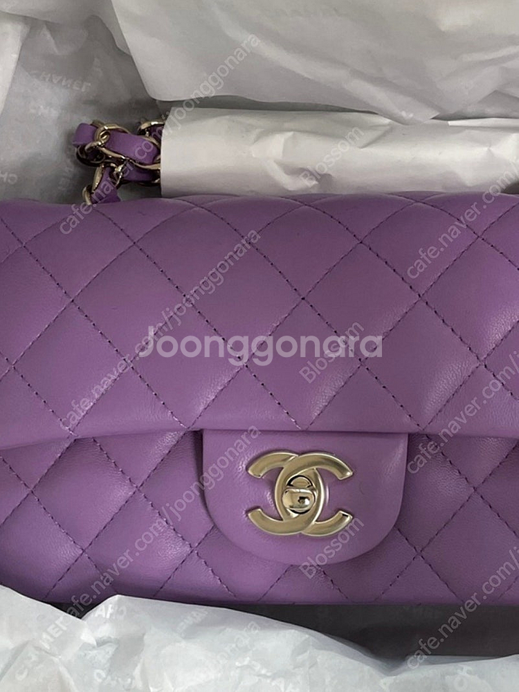 샤넬 클래식 뉴미니 내장칩--2
