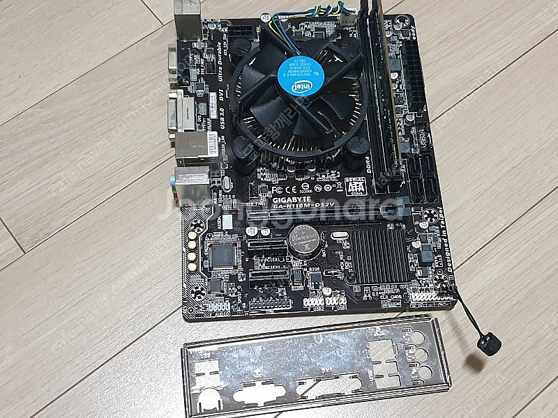 인텔 i3 7100 + H110M 메인보드 + 8GB ...--0