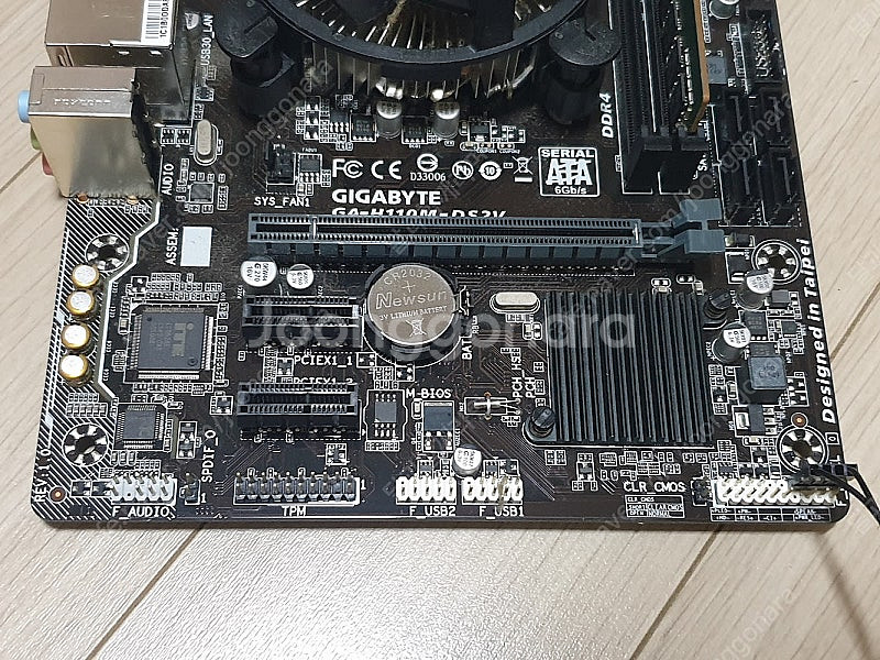 인텔 i3 7100 + H110M 메인보드 + 8GB ...--2