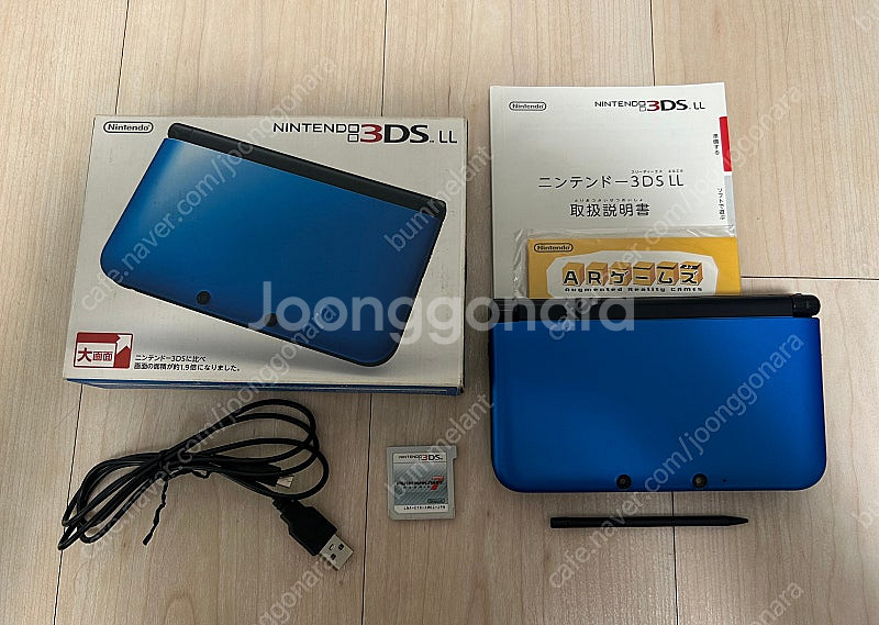 닌텐도 3ds xl 큰다수 풀박스 (SD카드,게임칩)--0