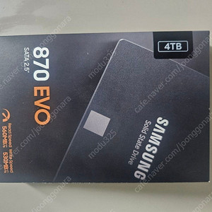 삼성전자 870evo 4tb ssd