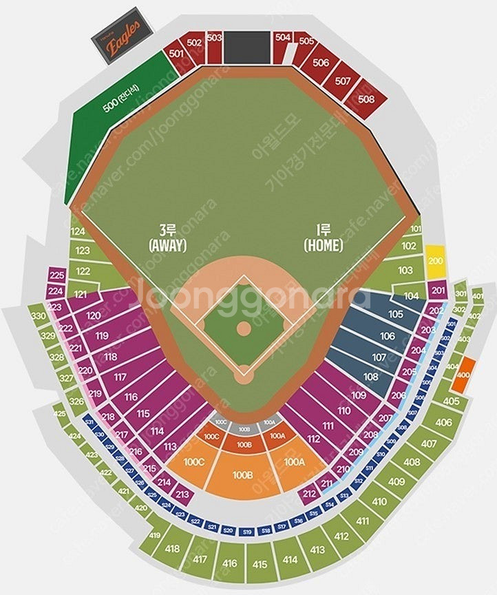7월12일 KBO 올스타전 워터존 응원단석 내야지정석 ...--0