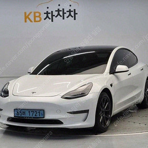 테슬라 중고차 테슬라 모델3 중고차 흰색 2021년식 롱 레인지 실시간 차량견적문의