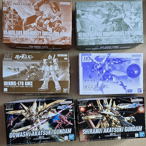 [HG]고스트 건담 및 짐 데저트([MG],[RG)