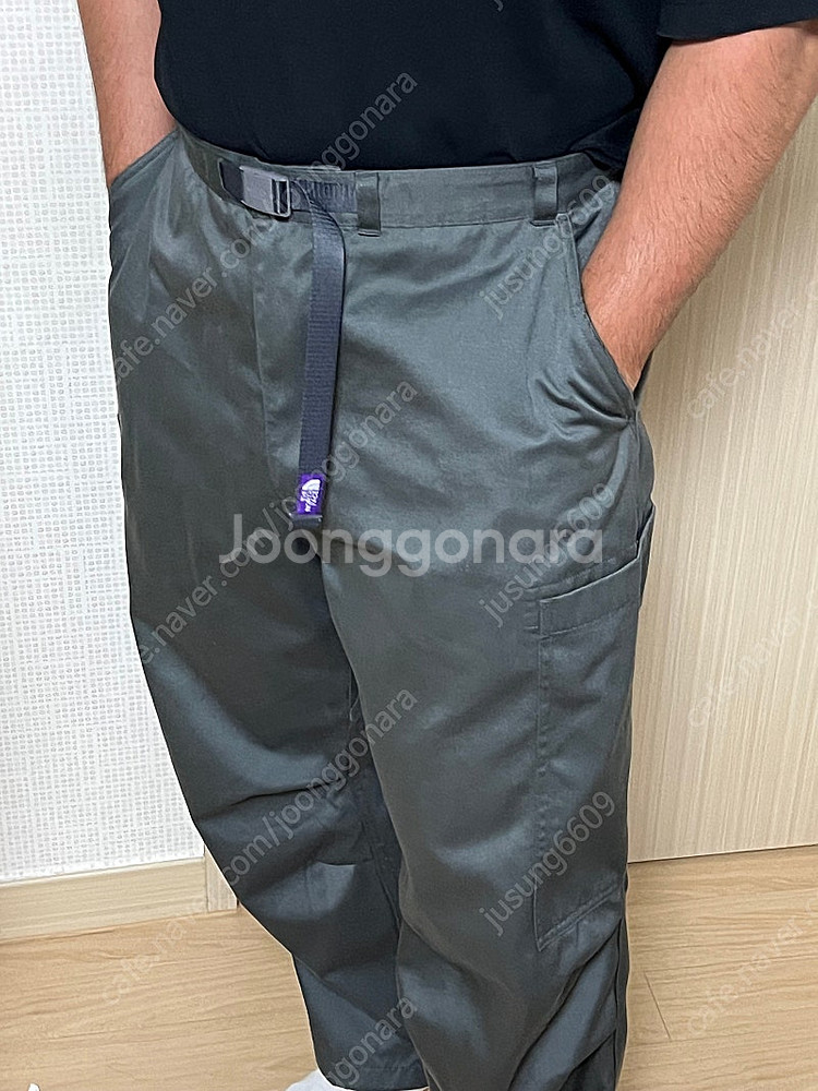 노스페이스 퍼플라벨(34) 치노카고포켓필드팬츠--4