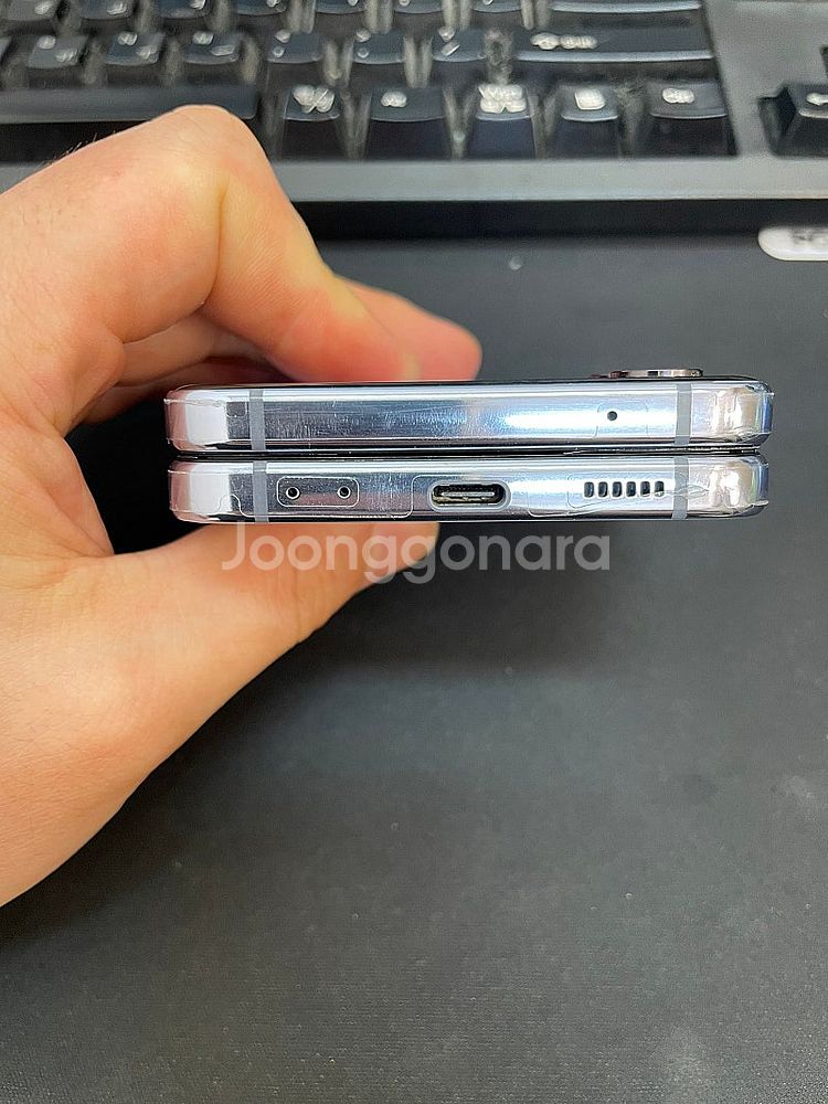 갤럭시Z플립4 블루 256GB 정식센터교체 상태좋은 중...--5