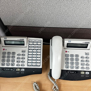 LG 엘지 키폰 주장치 LDK-50/100, 디지털 전화기 LKD-30D 2대 판매합니다.