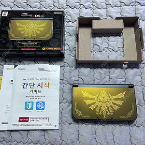 뉴큰다수 IPS 하이랄 에디션! 판매해요 젤다 3ds xl