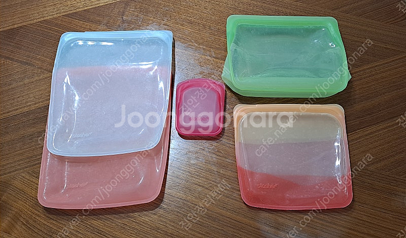 스타셔 실리콘 파우치 지퍼백 5개 (7만원)--0