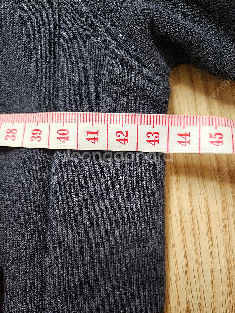 라코스테 플리츠 반팔 원피스 네이비 34--6
