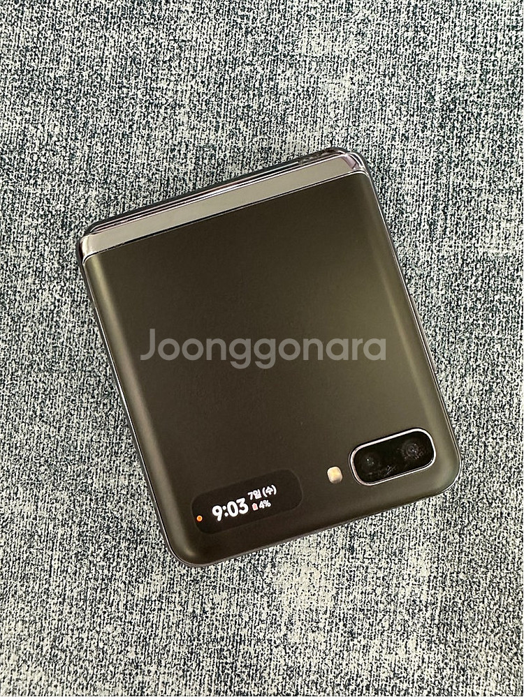 갤럭시Z플립2 256G 그레이 22년 1월개통 무잔상 ...--1