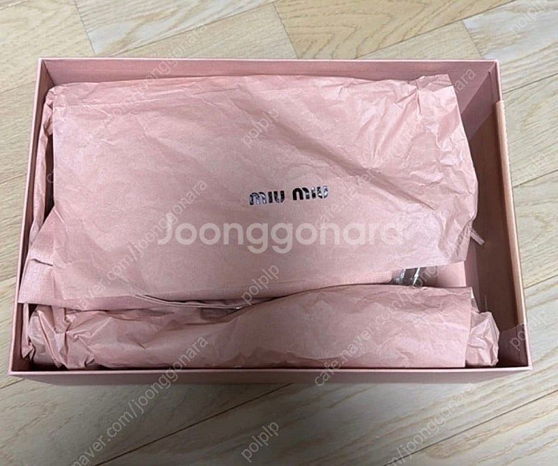 미우미우 구두 glitter pump--6