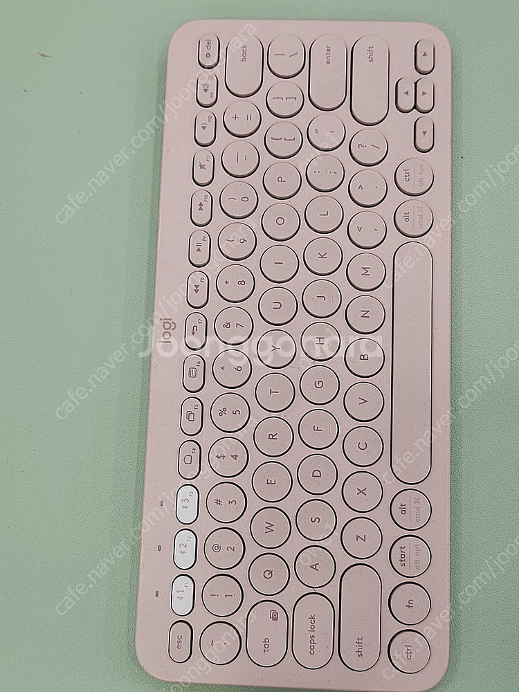 로지텍 k380 핑크 키보드 판매--0
