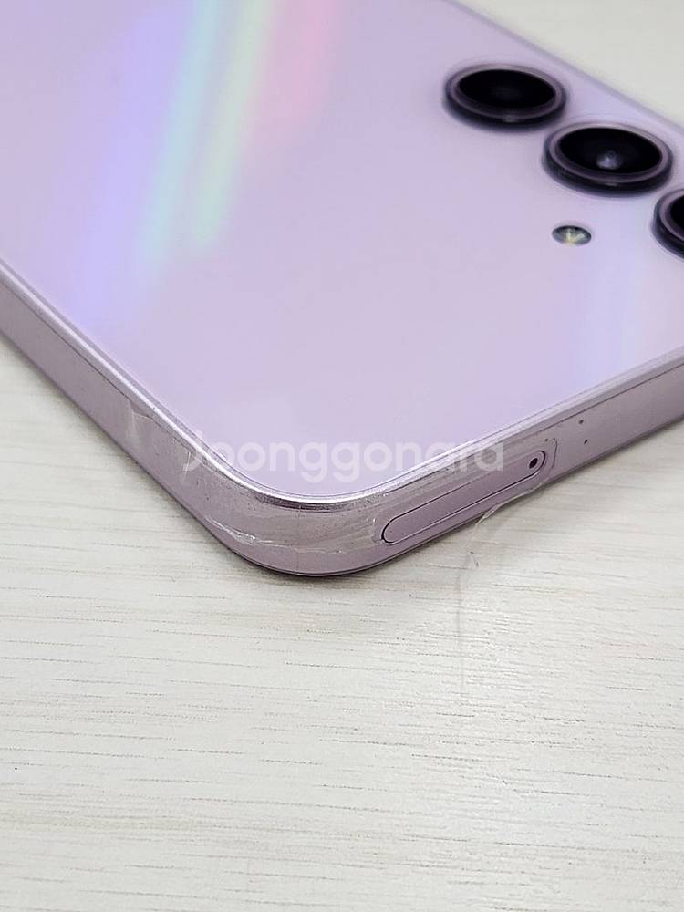 갤럭시 A35 라일락색상 128용량 새상품컨디션 초SS...--7