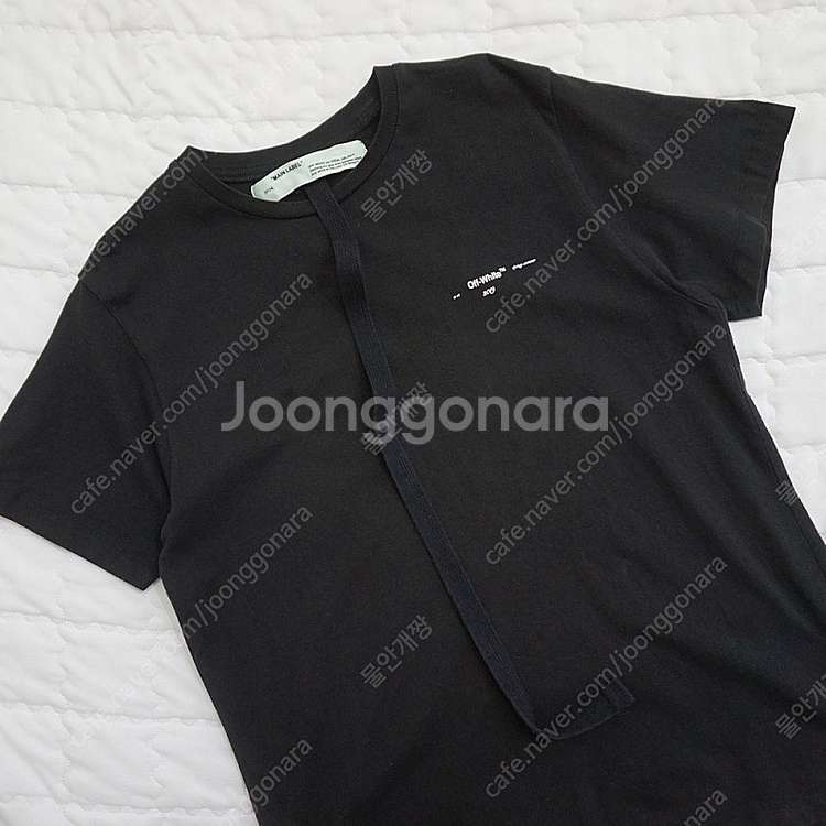 택포 정품 오프화이트 애로우 남성 M ~ L 라운드 반...--4
