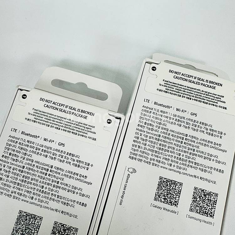 L305 ] 갤럭시 워치7 그린 실버 44MM 미개봉 ...--2