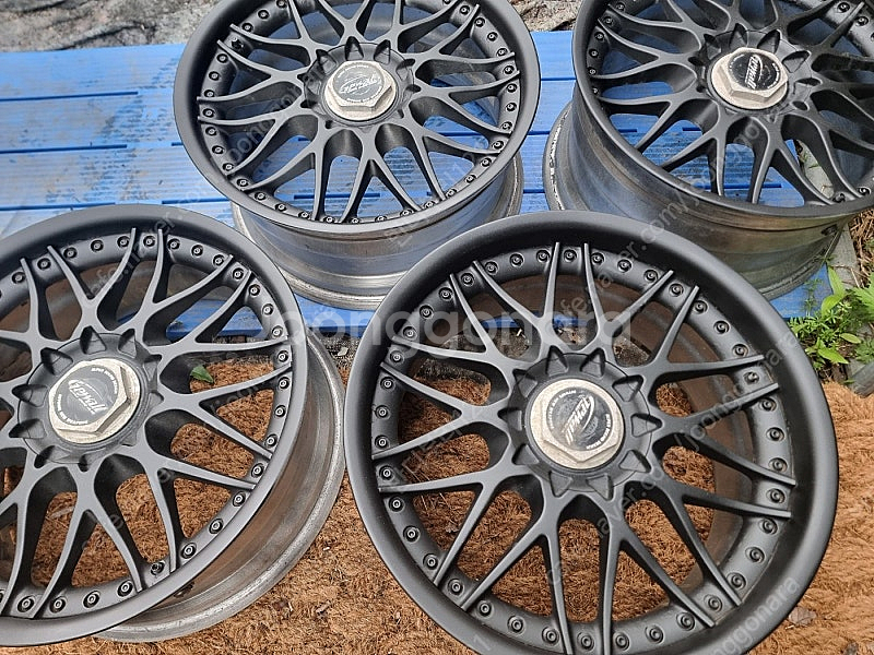 18인치 일본제조 3피스 경량정품 BBS 디자인 카랜스...--5
