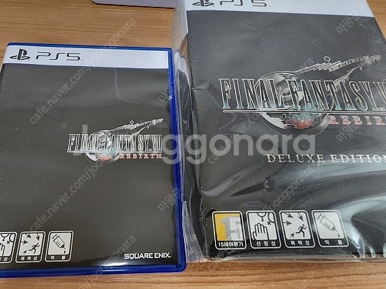 PS5 파이널 판타지7 리버스 디럭스 에디션 판매합니다...--0