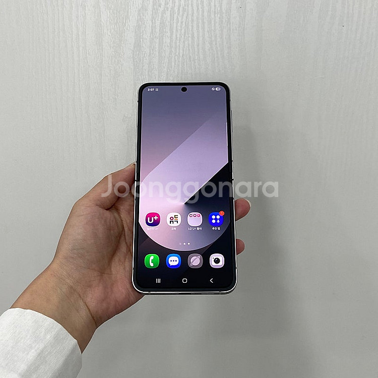 03480 갤럭시Z플립6 실버 256GB 부산 중고폰 ...--1