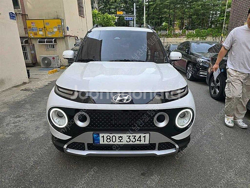 경차 중고 캐스퍼 중고 가격 소형SUV 중고 흰색 20...--0