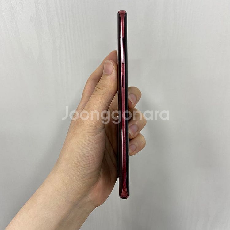 93139 갤럭시S8 64기가 레드 부산 중고폰 팝니다...--6