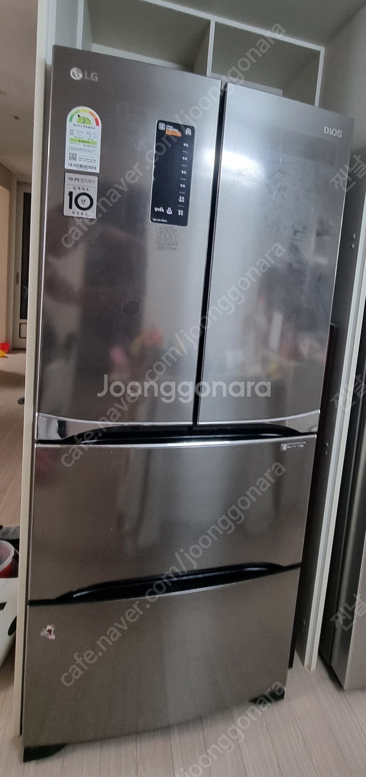 엘지 김치냉장고 4도어--0