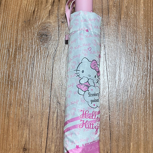 헬로 키티 접이식 우산(반자동)