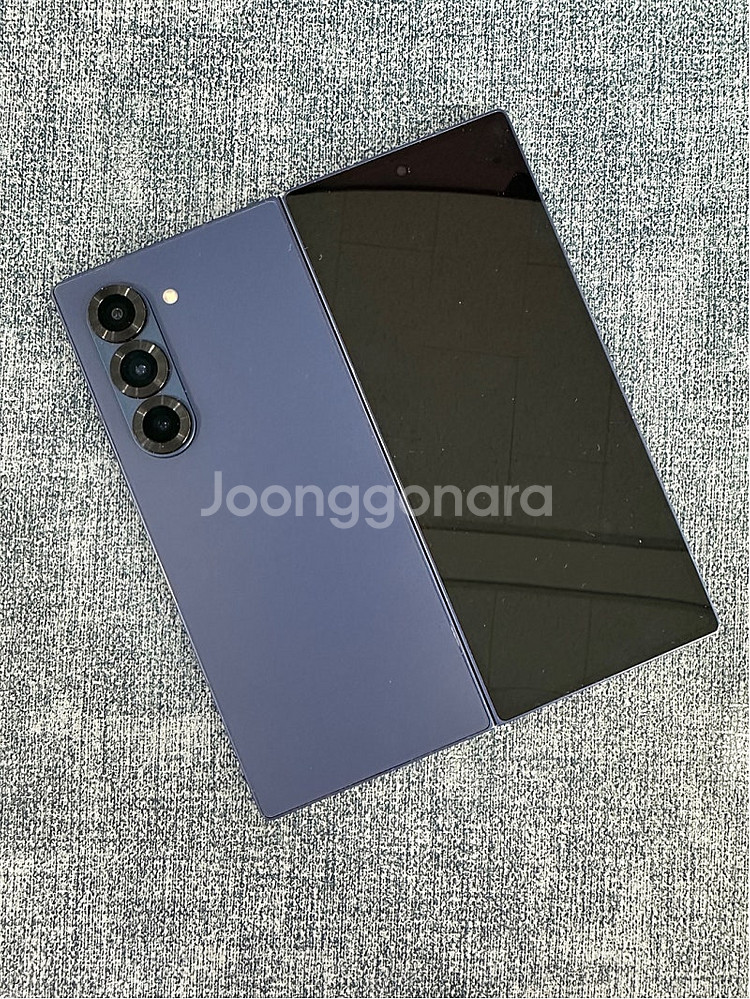 (KT) 갤럭시Z폴드6 256G 블루 24년 7월개통 ...--8