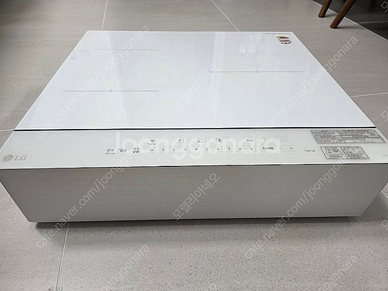 LG 인덕션 거치대 프리스탠딩 15cm 팝니다.--2